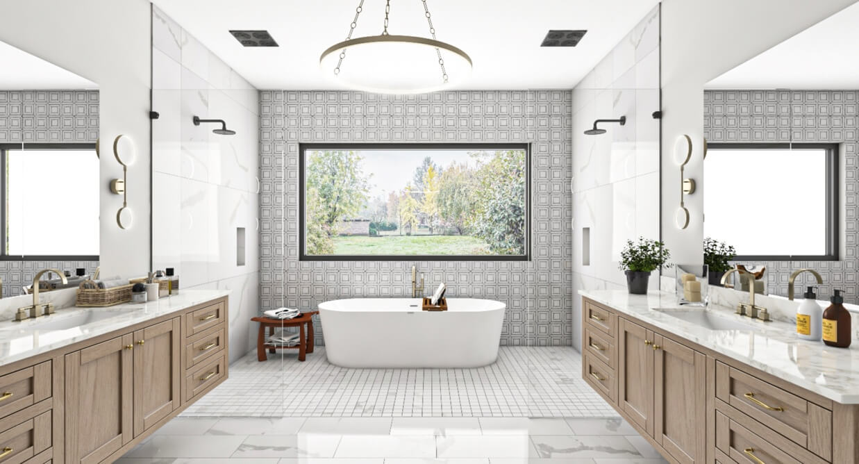 Complete bathroom remodel