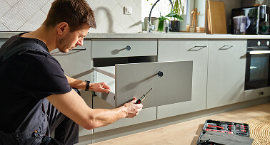 Cabinet installation
